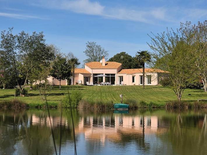 Maison de vacances pour 9 personnes, avec Terrasse ainsi que Jardin et Vue