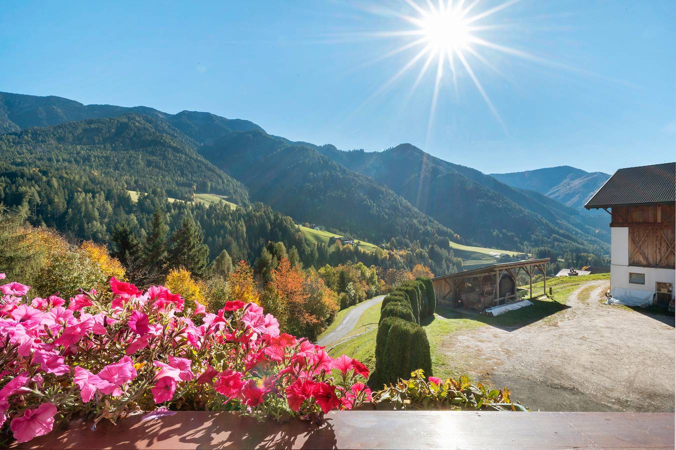 Zimmer 'Einzelzimmer 7' mit Bergblick, privater Terrasse und Wi-Fi in St. Peter (Bozen), Villnöß