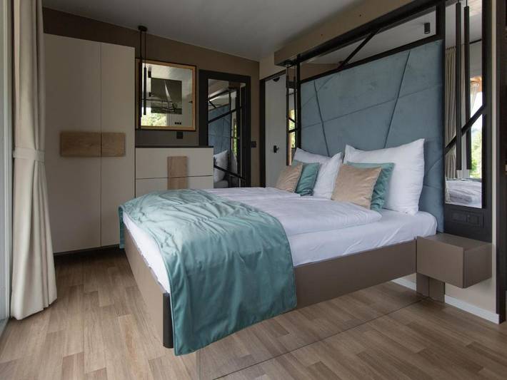 Chalet für 2 Personen, mit Terrasse und Garten am Wörthersee
