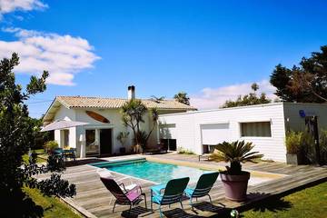 Villa pour 8 personnes, avec jardin à Gujan-Mestras