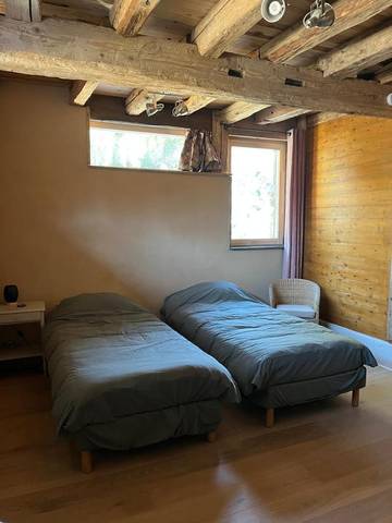 Chambre d’hôte pour 2 personnes, avec terrasse et vue à Marlens