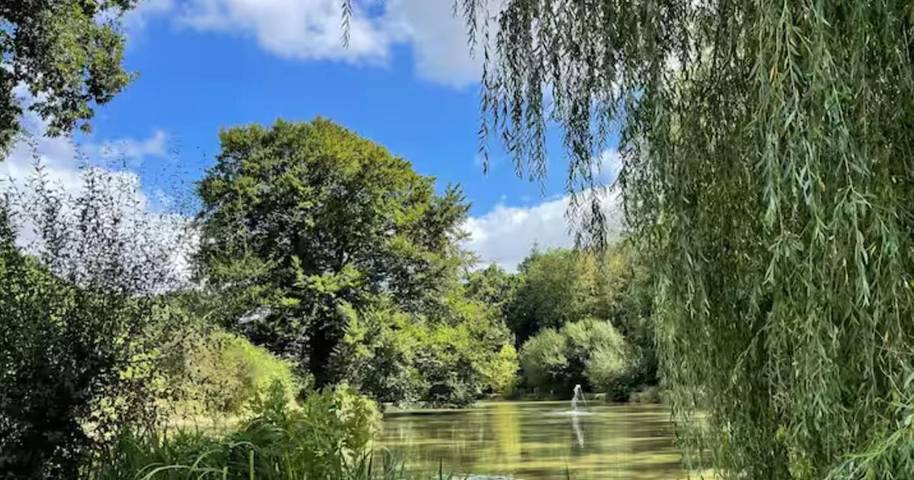 Location de vacances pour 6 personnes, avec vue sur le lac ainsi que vue et jardin à Couesmes-Vaucé - 4