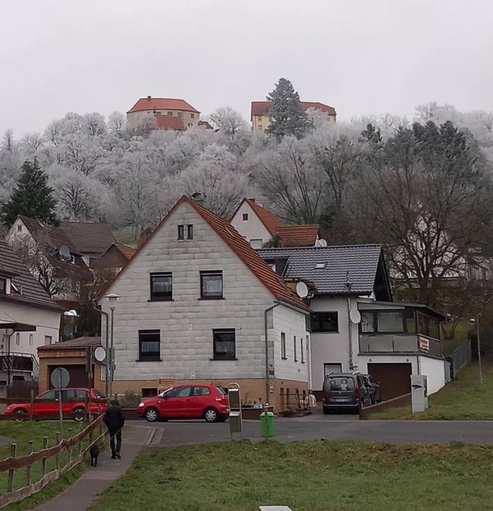 Ferienwohnung für 4 Personen, mit Garten und Ausblick in Reichelsheim