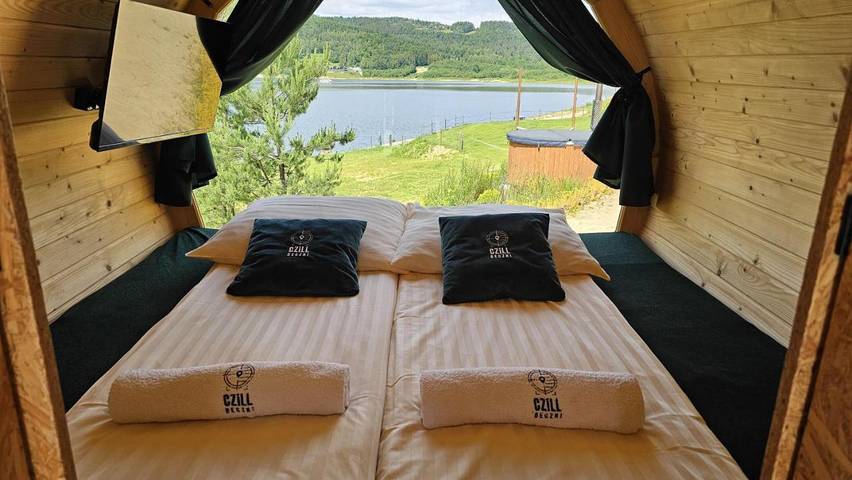 Bungalow für 2 Personen, mit Ausblick und Garten sowie Seeblick, mit Haustier in Polen - 2