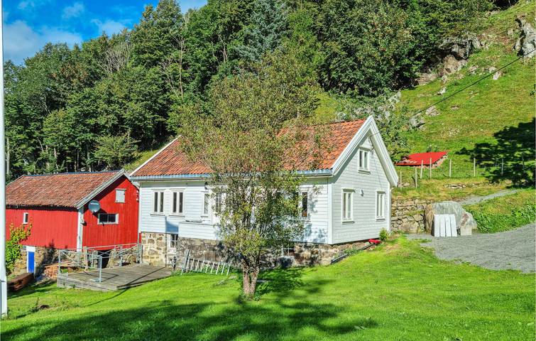 Ferienhaus für 6 Personen mit Terrasse in Hidra