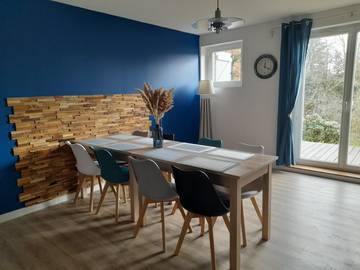 Gîte pour 7 personnes, avec jardin et jacuzzi ainsi que sauna et terrasse dans les Vosges