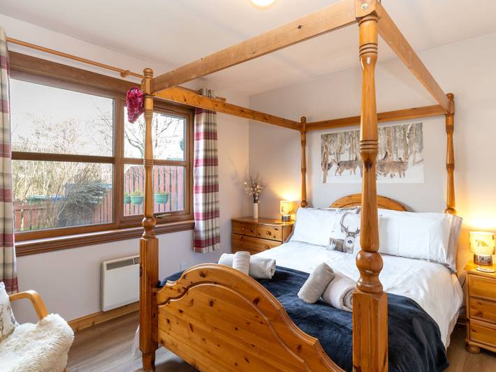 Location de vacances pour 6 personnes, avec terrasse et jardin à Aviemore - 4