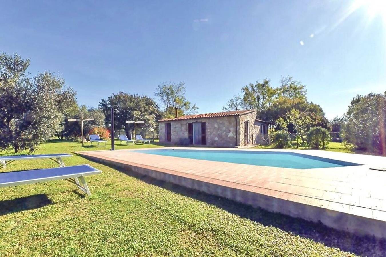 Villa für 9 Personen mit Pool in Pitigliano, Grosseto Provinz