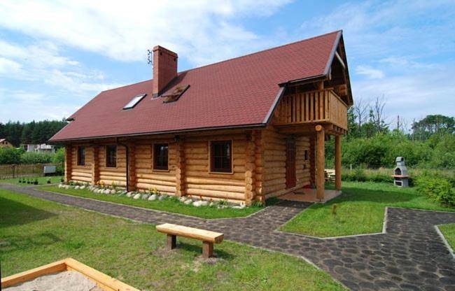 Domy z bali Debina in Dębina, Gardno