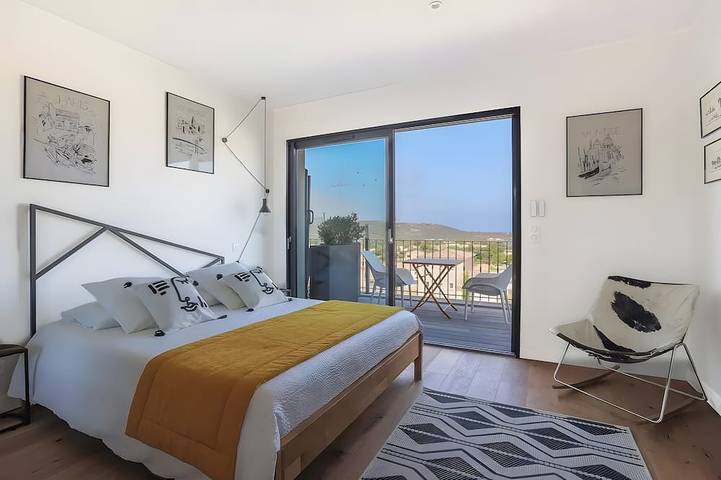 Chambre d’hôte pour 2 personnes, avec jardin et piscine à Palasca