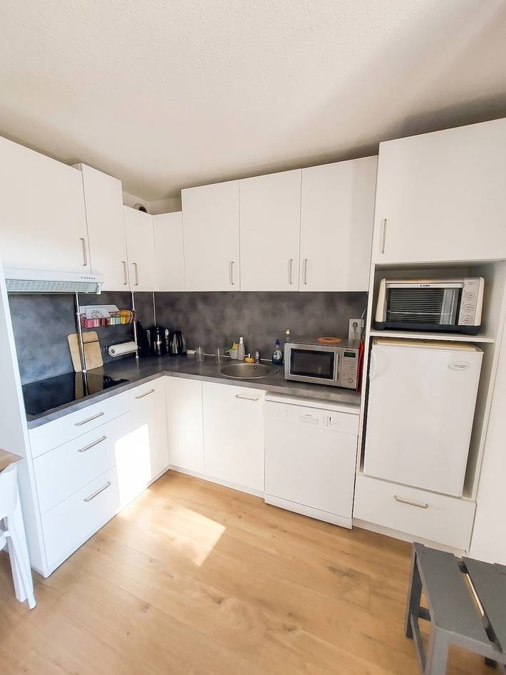 Apartamento entero, Apartamento acogedor en L'Alpe d'Huez 27 m² con vista a la montaña in Huez, Parque Nacional de los Ecrins