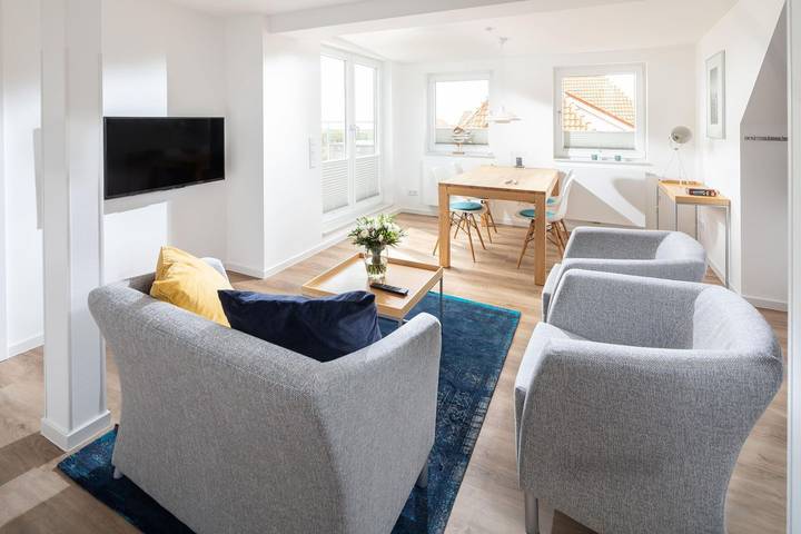 Vakantiewoning voor 4 personen, met Balkon en Terras in Juist