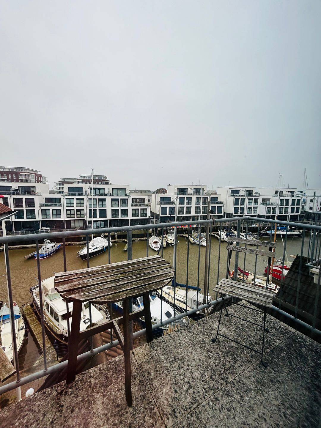 Ganze Wohnung, "Hafenblick Marina" - Urlaub direkt am Yachthafen in Hafen Cuxhaven, Cuxhaven