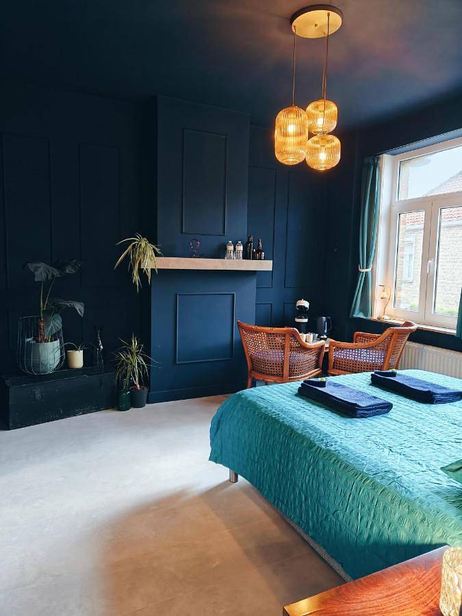 Chambre d’hôte pour 4 personnes, avec Terrasse ainsi que Jardin et Vue à Lo-Reninge