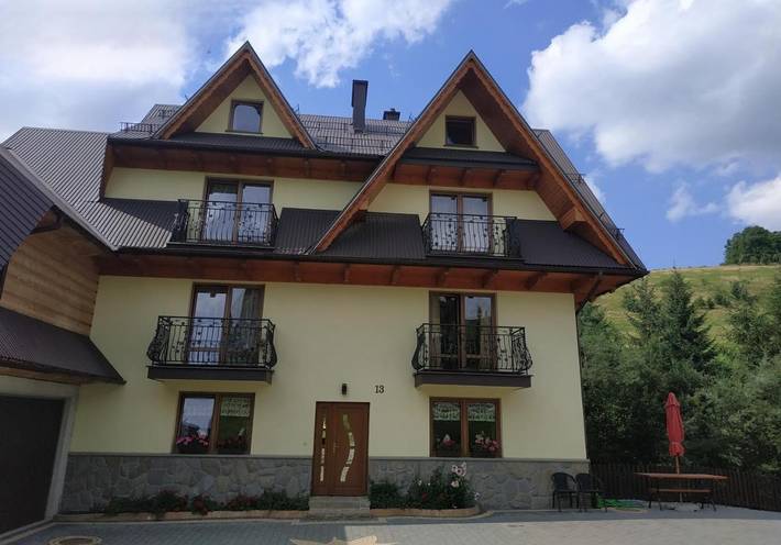 Dom gościnny dla 2 osób, z ogród, zwierzęta dozwolone w Małe Ciche