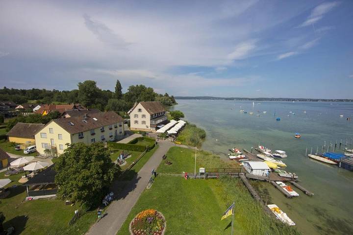 BnB für 4 Personen, mit Garten und Ausblick sowie Seeblick am Bodensee - 2