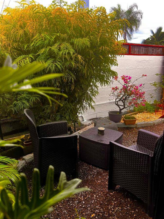 Appartement de vacances pour 3 personnes, avec jardin