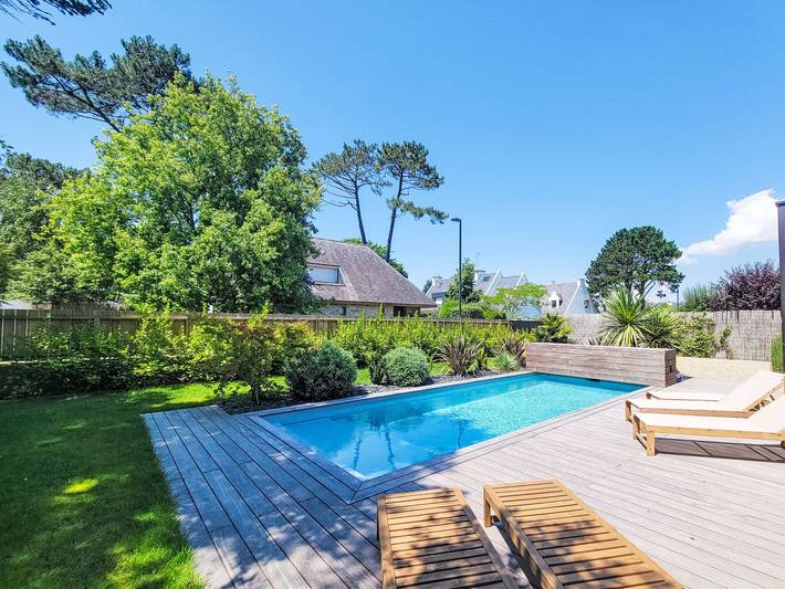 Maison de vacances pour 10 personnes, avec terrasse et jardin - 1