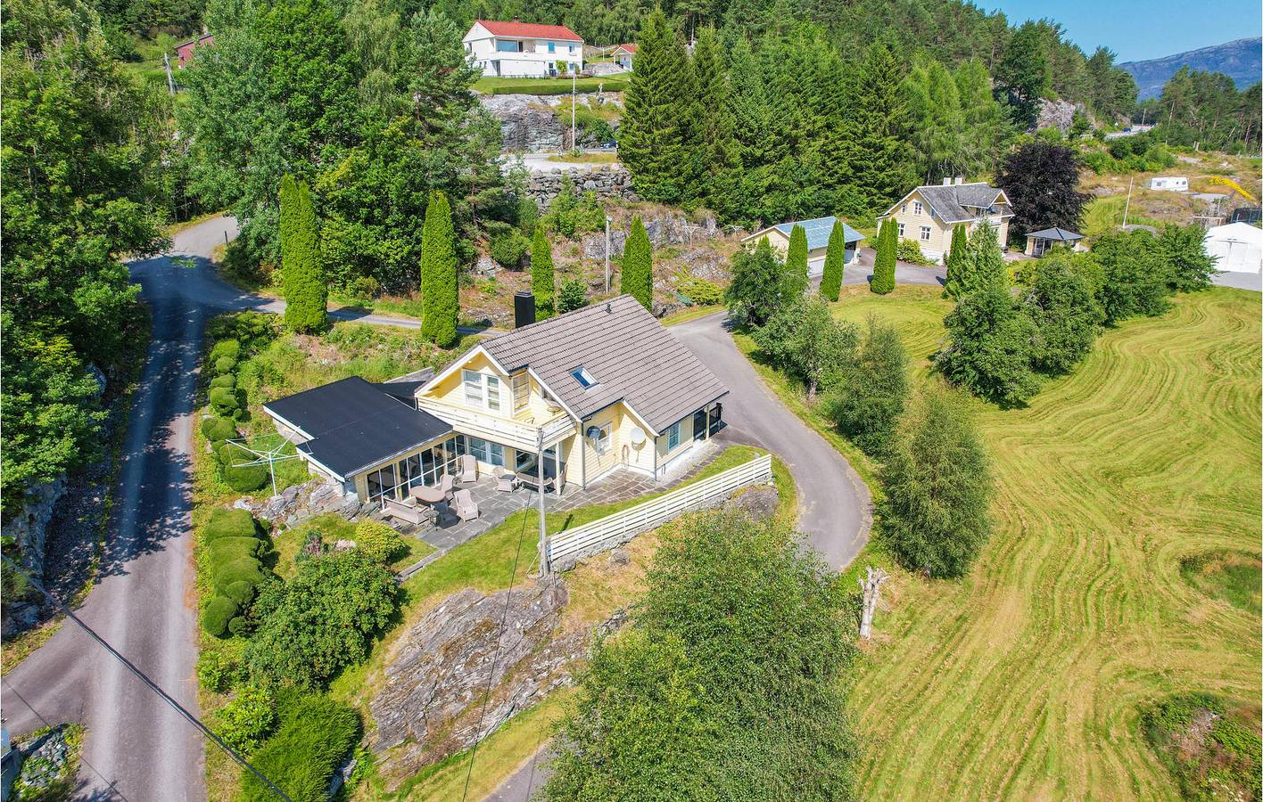Ferienhaus für 10 Personen mit Sauna in Hardangerfjord