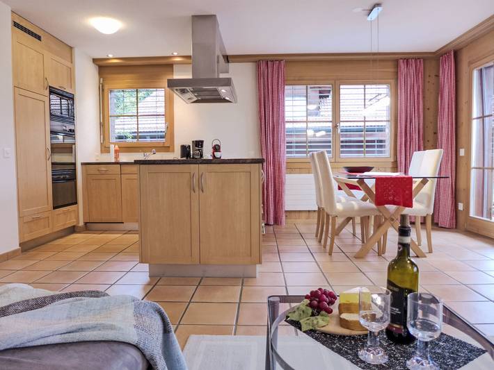 Ferienwohnung für 2 Personen, mit Balkon und Garten sowie Ausblick und Seeblick in Beatenberg - 4