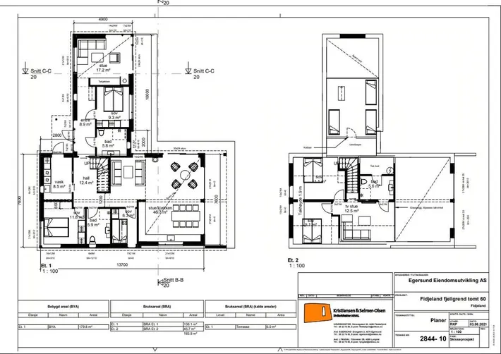 Ferienhaus für 12 Personen, mit Terrasse - 1
