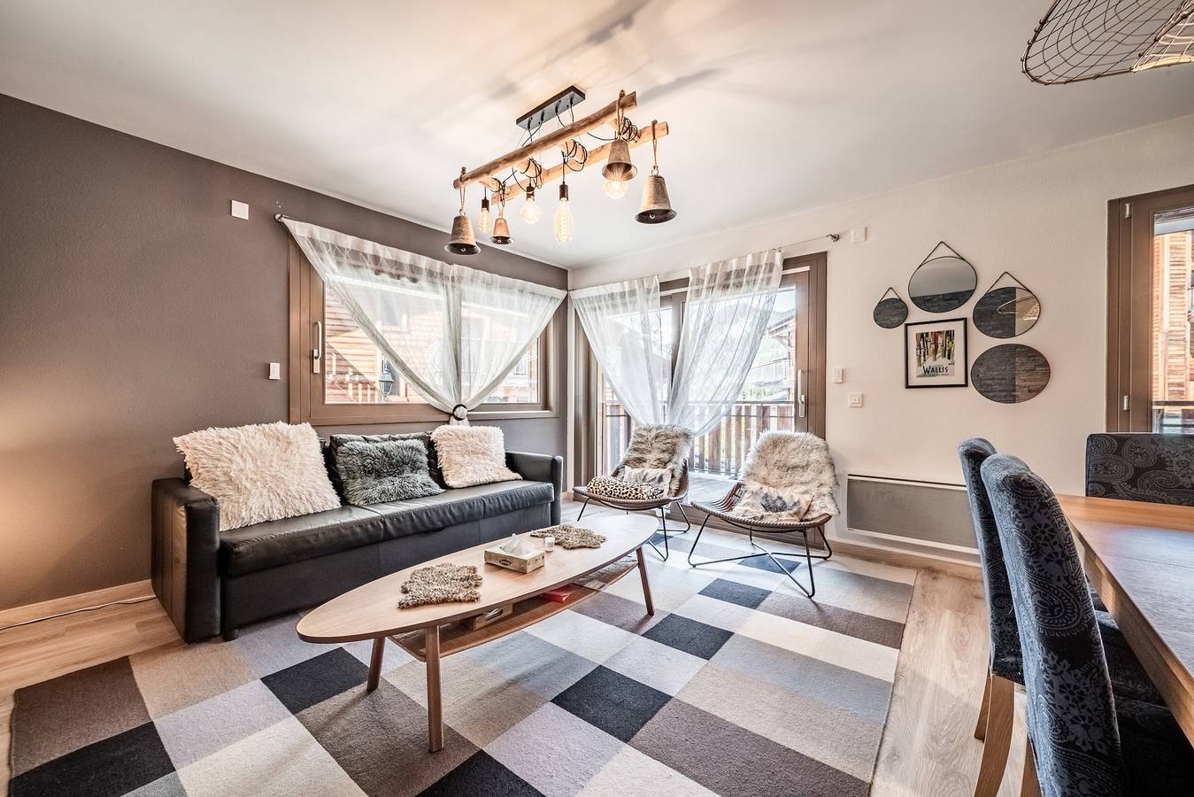 Appartement entier, Appartement moderne T3 Cocooning Tout Confort à Châtel, 6 personnes in Chatel, Les Portes du Soleil