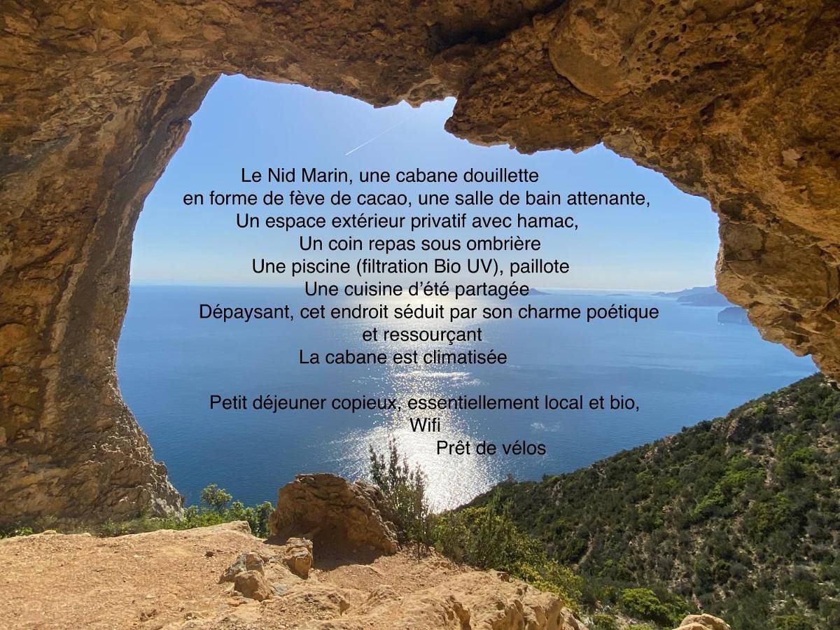 Cabane Le Nid Marin piscine à 500m de la plage in La Ciotat, Région de Marseille