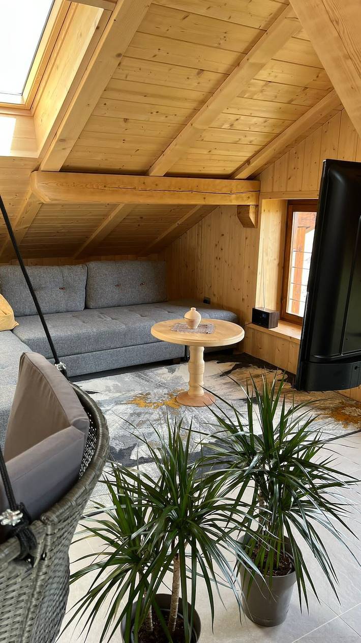 Entire studio, Apartment Truma Swing Castelfondo with Shared Garden & Wi-Fi in Castelfondo, Borgo d'Anaunia