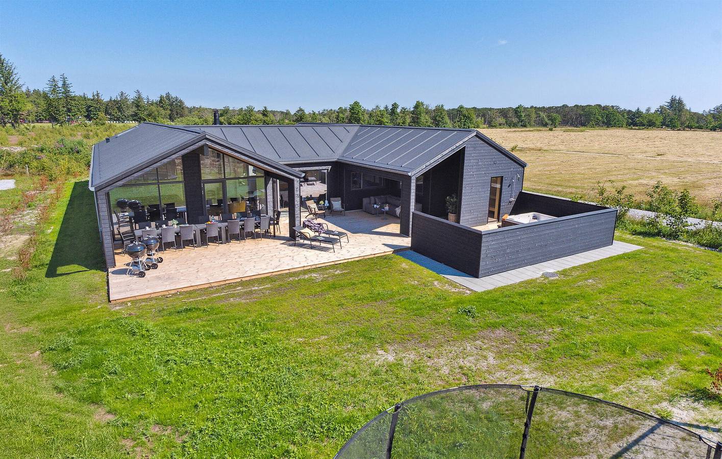 Ferienhaus für 18 Personen mit Sauna in Napstjert, Ålbæk
