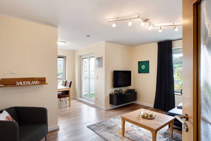 Ferienwohnung für 4 Personen, mit Balkon in Meschede - 3