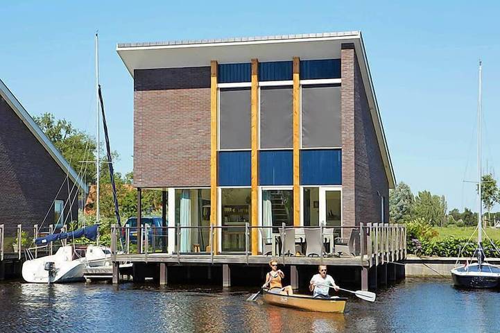 Ferienhaus für 4 Personen, mit Terrasse und Garten sowie Sauna