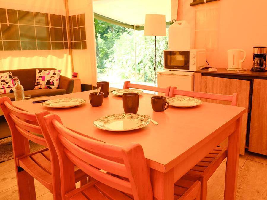 Domaine d'Haulmé - Bungalowzelt 4 personen - der Wälder in Haulmé, Regionaler Naturpark Ardennen