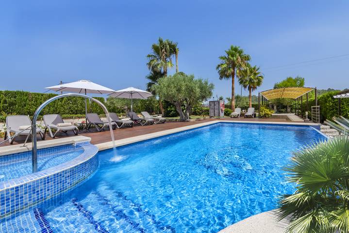 Luxus-Finca für 10 Personen, mit Terrasse und Garten in Pollença - 3