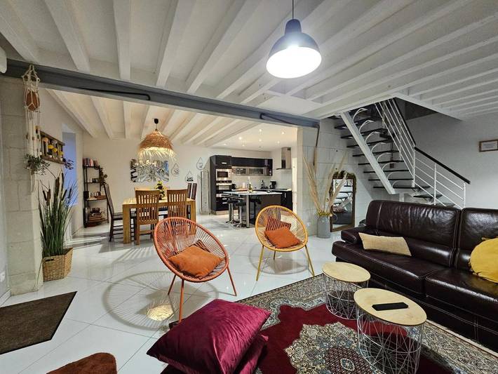 Maison de vacances pour 8 personnes, avec balcon et jardin - 1