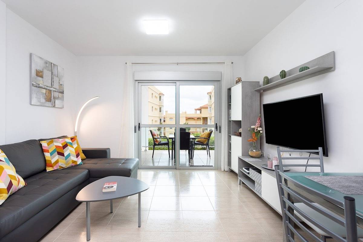 Entire apartment, Home2Book Abime Sunny Apartment Golf del Sur, Pool in Las Adelfas, San Miguel de Abona