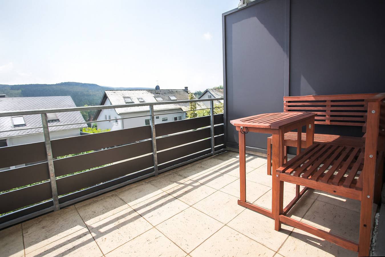 Appartement entier, Appartement de vacances pour 2 personnes avec balcon/terrasse in Niedersfeld, Upland