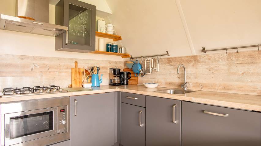 Ferienhaus für 4 Personen, mit Balkon/Terrasse und Balkon sowie Terrasse und Garten in den Niederlande - 3