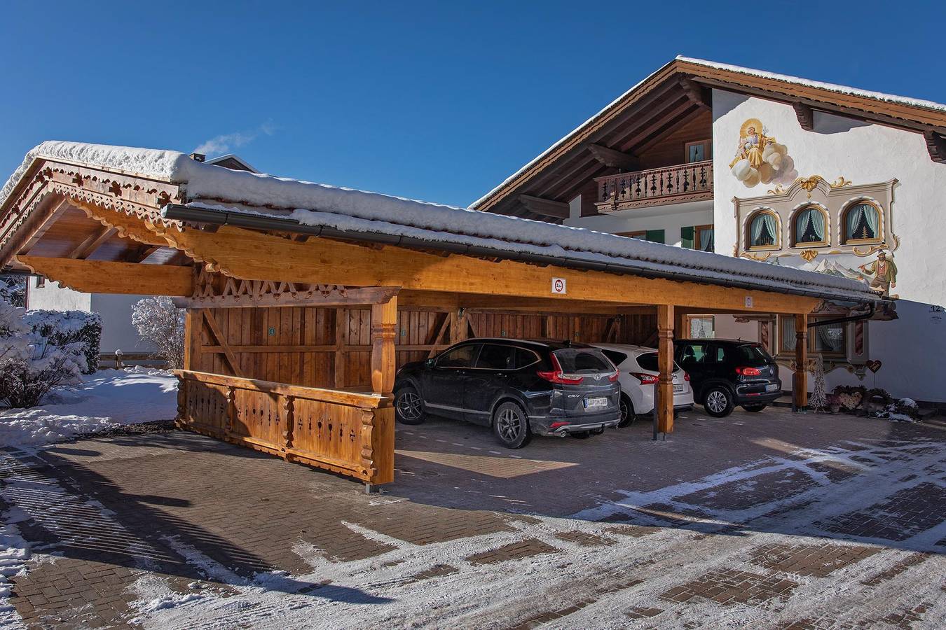 Ganze Ferienwohnung, "Rubin" Fewo, 2 Schlafräume, Bad, Wc in Krün, Bayerische Alpen