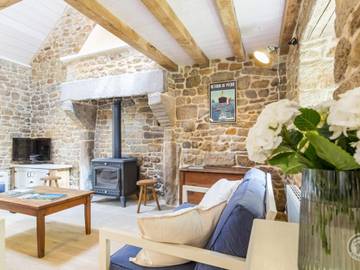 Gîte pour 6 personnes, avec jardin à Saint-Pierre-Église