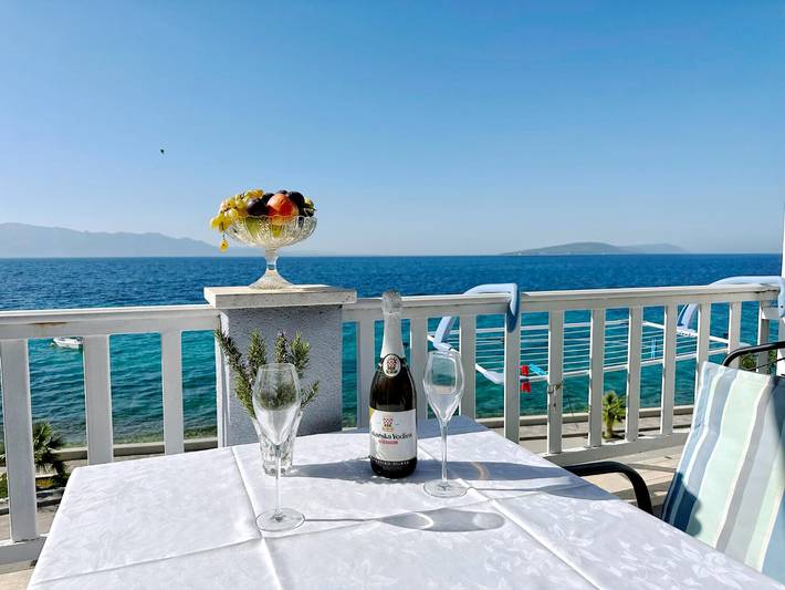 Studio dla 2 osób, z taras w Zaostrog