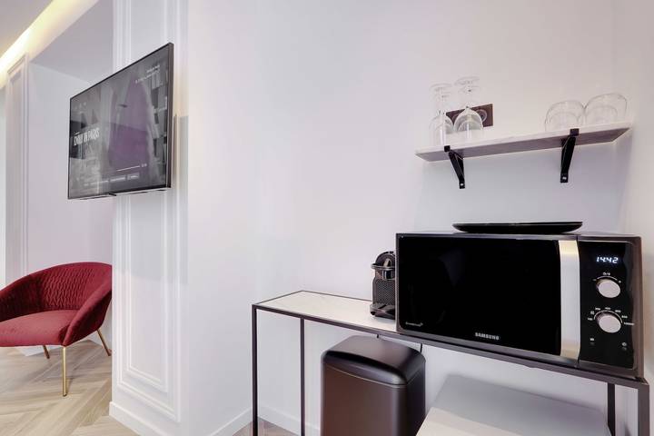 Ganze Wohnung, Ferienwohnung für 2 Personen mit Whirlpool in 1er Arrondissement, Paris