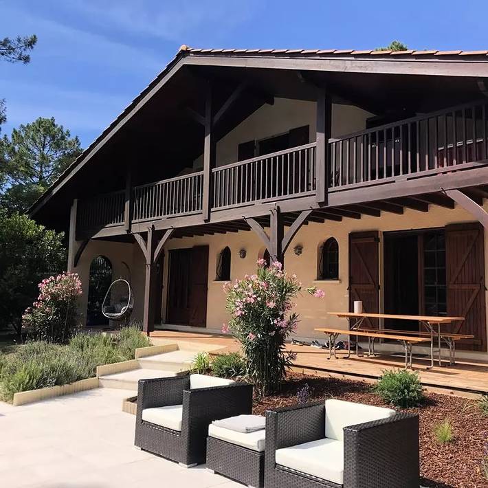 Villa pour 12 personnes, avec vue et piscine, animaux acceptés à Soulac-sur-Mer - 4