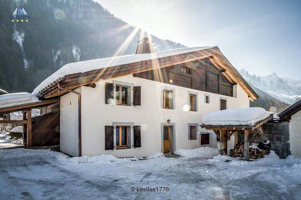 Les Iles 1776, großer, komfortabel renovierter Bauernhof mitten im Chamonix-Tal in Les Grandes Montets, Chamonix