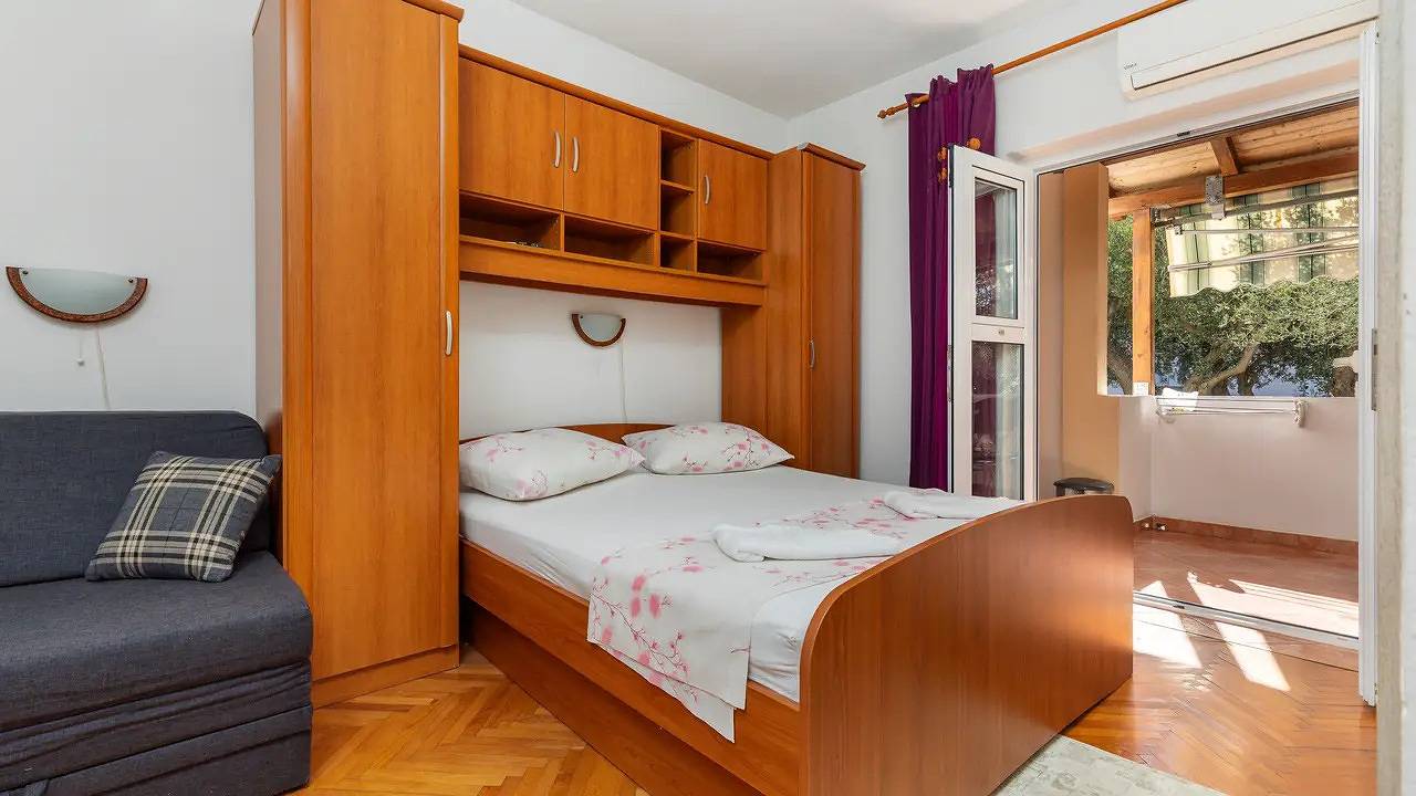 Gehele studio, Studio für 3 Personen (21 m²) in Tucepi in Tučepi, Makarska Riviera