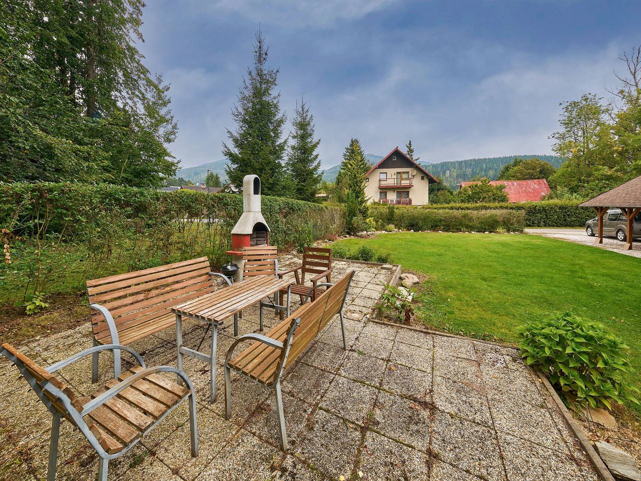 Ganze Wohnung, U Švýcarského dvora Ii in Janské Lázně, Region Trautenau