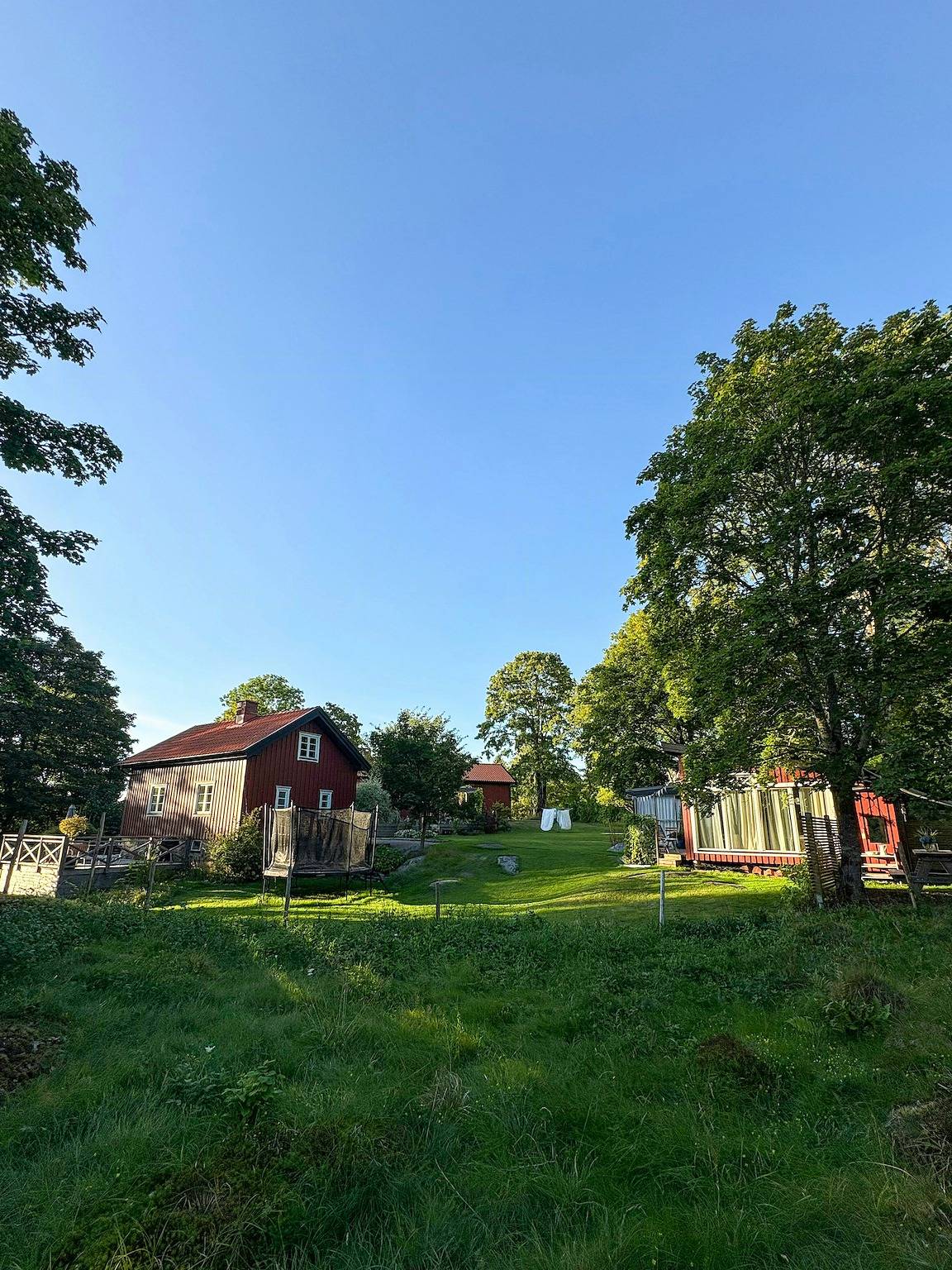 Gästehaus auf einem Bauernhof in der Nähe von Göteborg in Härryda, Västergötland