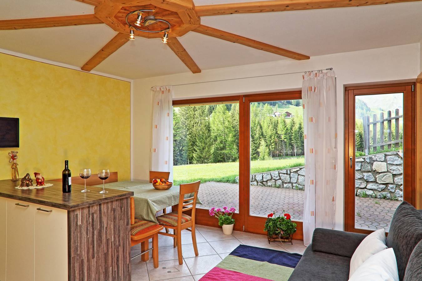 Ganze Wohnung, Ferienwohnung "Huterhof Wiesengrund 2" mit Bergblick, Balkon und Wlan in Sarntal, Sarntaler Alpen