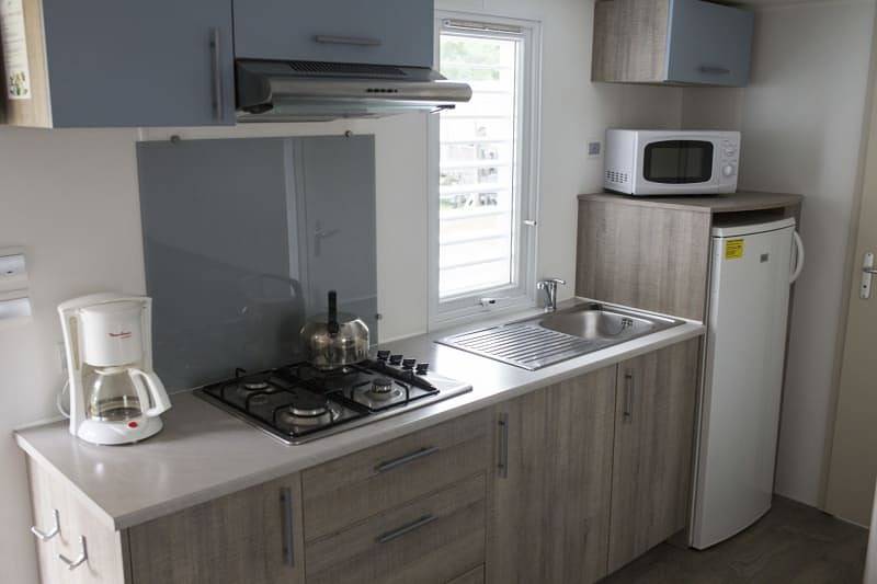 Rcn la Bastide en Ardèche — Mobil home Pêcher in Sampzon, Ardèche