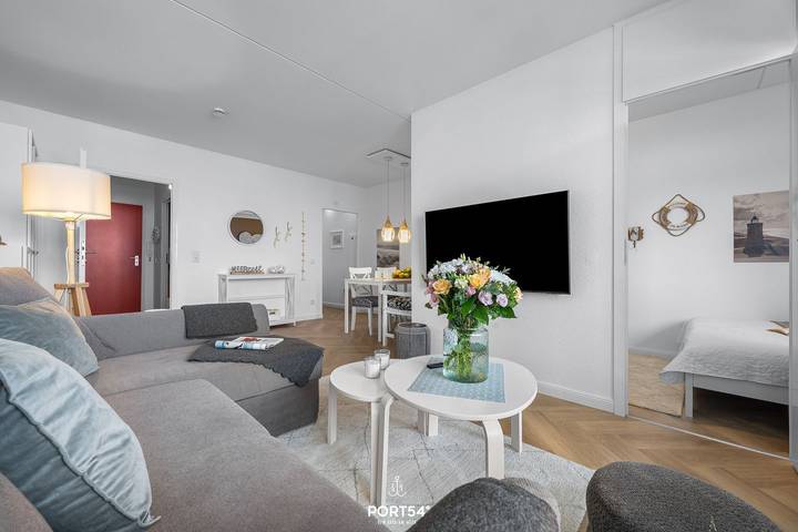 Ferienwohnung für 4 Personen, mit Balkon und Balkon/Terrasse sowie Garten und Ausblick in Wendtorf - 2