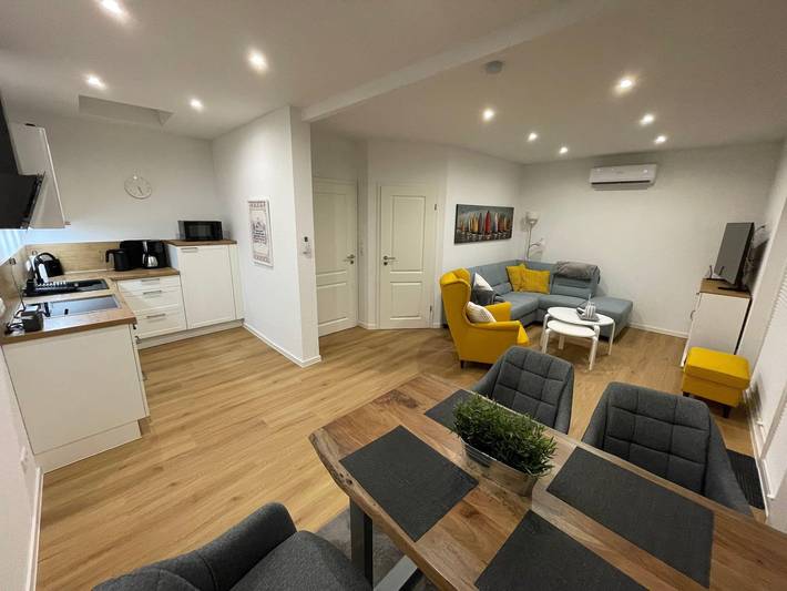 Ferienhaus für 4 Personen, mit Garten